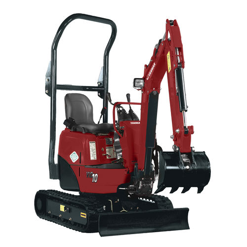 Экскаватор мини - ViO10-2A - YANMAR COMPACT EQUIPMENT EMEA S.A.S. - гусеничный / Tier 2 / для строительной площадки