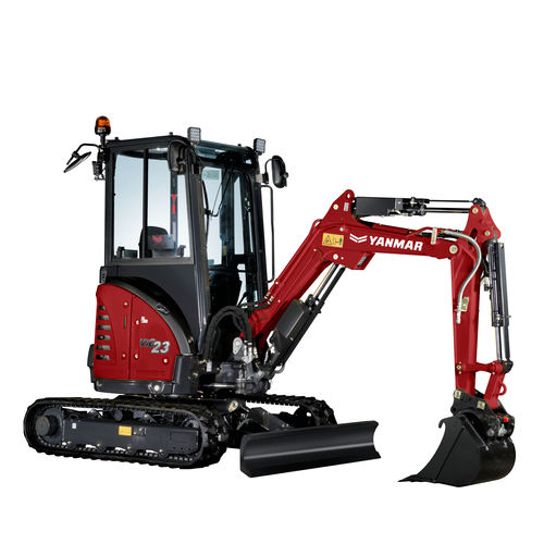 Экскаватор мини - ViO23-6 - YANMAR COMPACT EQUIPMENT EMEA S.A.S. - гусеничный / дизельный / для строительной площадки