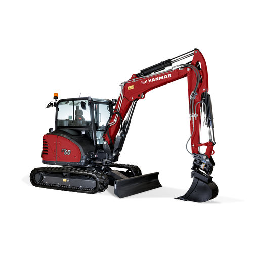 Малогабаритный экскаватор - SV60-6B - YANMAR COMPACT EQUIPMENT EMEA S.A.S. - гусеничный / дизельный / для строительной площадки