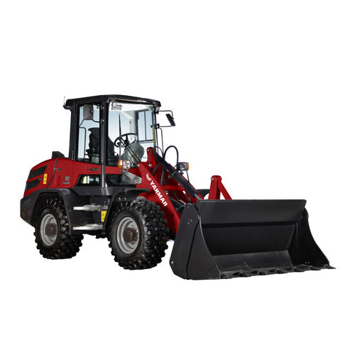 Погрузчик на колесах - V80 - YANMAR COMPACT EQUIPMENT EMEA S.A.S. - жесткое крепление / для строительства / для внешнего использования