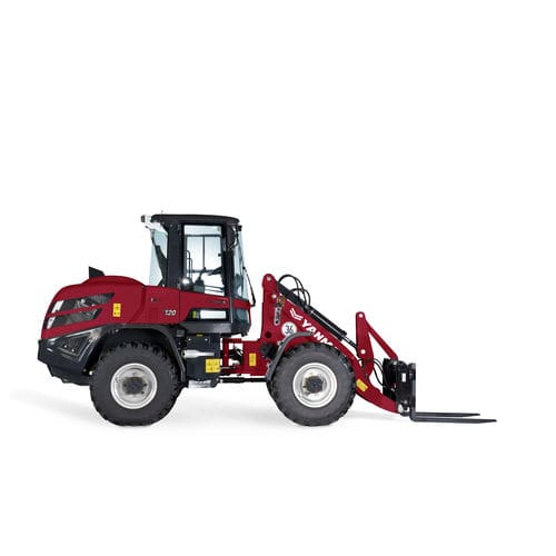 Погрузчик на колесах - V120 - YANMAR COMPACT EQUIPMENT EMEA S.A.S. - шарнирный / жесткое крепление / компактный