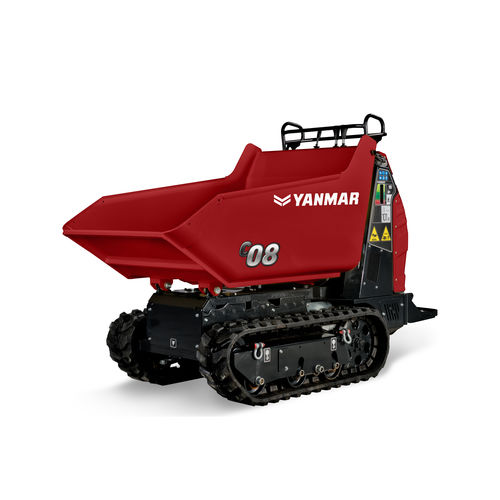 Гусеничный мини-опрокидыватель - C08-A - YANMAR COMPACT EQUIPMENT EMEA S.A.S. - дизельный / с фронтальной загрузкой / самозагружающийся