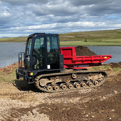 Гусеничный опрокидыватель - C50R-5ATV - YANMAR COMPACT EQUIPMENT EMEA S.A.S. - дизельный / с поворотным кузовом / компактный