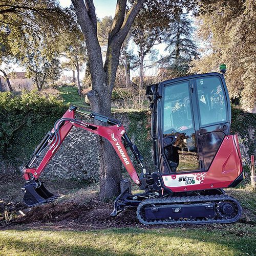 Экскаватор мини - SV17e - YANMAR COMPACT EQUIPMENT EMEA S.A.S. - гусеничный / электрический
