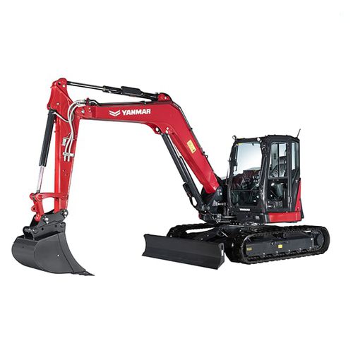 Промежуточный экскаватор - SV86-7 - YANMAR COMPACT EQUIPMENT EMEA S.A.S. - гусеничный / дизельный / компактный