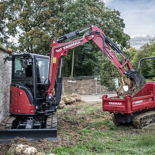 Экскаватор мини - ViO33-7 - YANMAR COMPACT EQUIPMENT EMEA S.A.S. - гусеничный / дизельный / компактный
