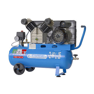 Поршневый компрессор - P 25Cm, P 50Cm series - Parise Compressori - воздушный / с электродвигателем / мобильный