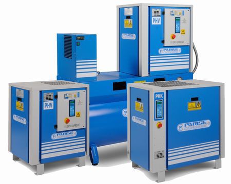 Винтовой компрессор - PHV series - Parise Compressori - ротационный / воздушный / с электродвигателем