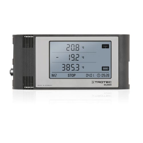 Регистратор данных для измерения температуры - DL200X - Trotec GmbH - USB / с дисплеем LCD / для термопары