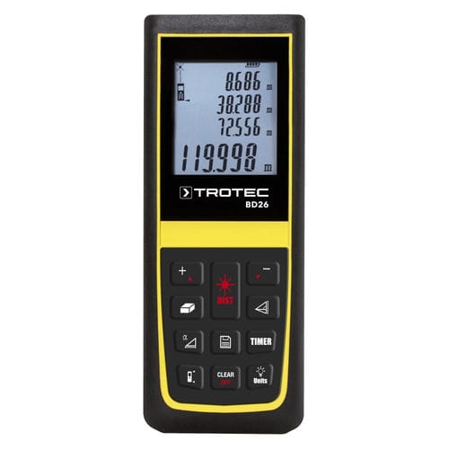 Лазерный дальномер - BD26 - Trotec GmbH - переносной / с автоматическим расчетом объема