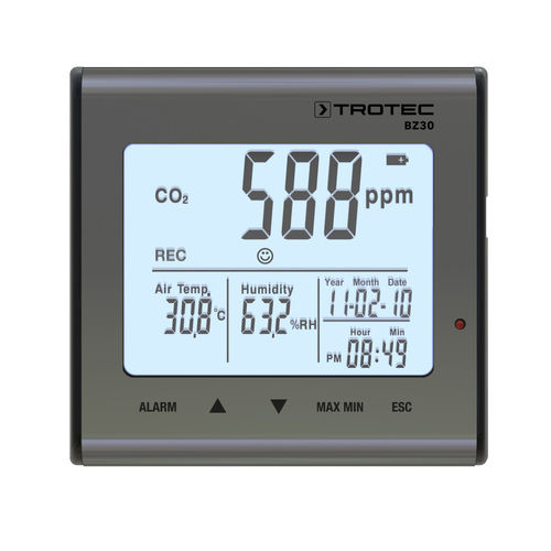 Регистратор данных для измерения температуры - BZ30 - Trotec GmbH - USB / с экраном / программируемый