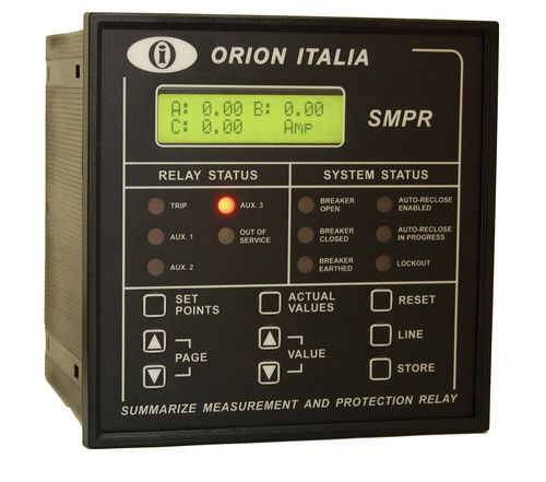 Защитное реле напряжения - SMPR-1 ETH - Orion Italia - тока / частоты / коэффициента мощности