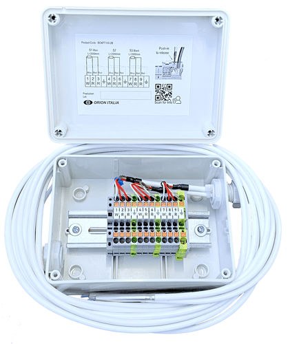 Настенная соединительная коробка - PTbox - Orion Italia - IP65 / из ABS / 1 вход