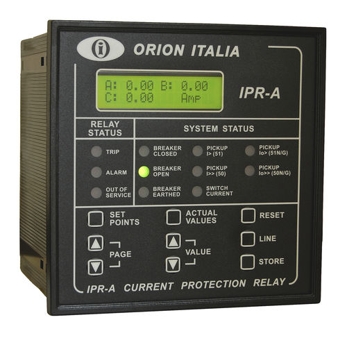 Защитное реле тока перегрузки - IPR-A - Orion Italia - для монтажа на панели / IEC / цифровое