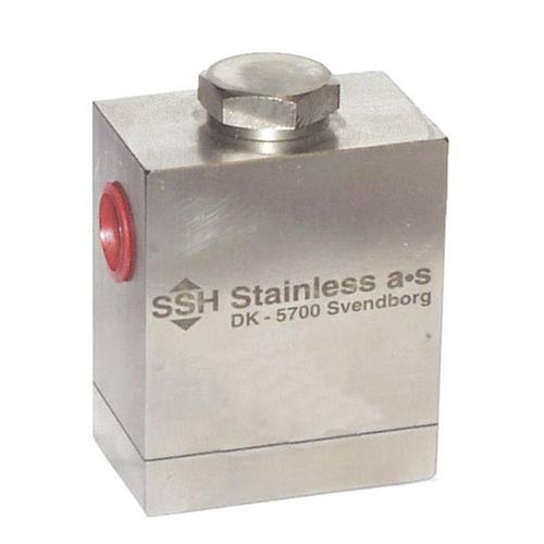 Предохранительный клапан из нержавеющей стали - PKV-06 - SSH Stainless - шариковый / для воды / для масла
