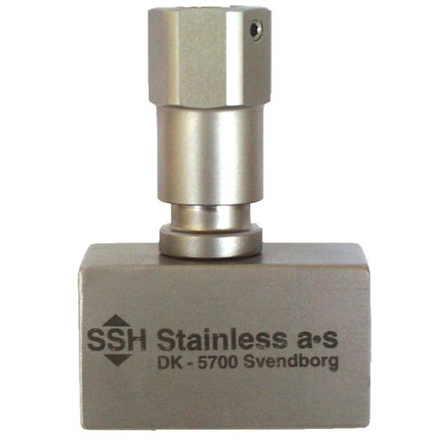 Однонаправленный ограничитель расхода - FR1-06-KD - SSH Stainless - с запорным клапаном