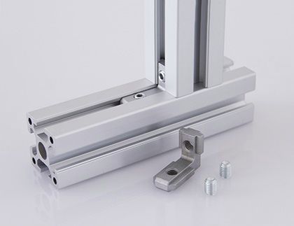 Угловой кронштейн для алюминиевого профиля - 3.41 series - Modular Assembly Technology - внутренний