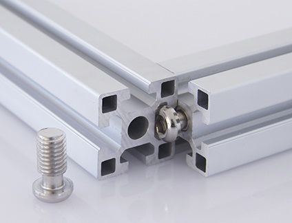 Винт для сборки - 3.81 series - Modular Assembly Technology - для алюминиевого профиля / с выпуклой головкой / с шестигранным углублением