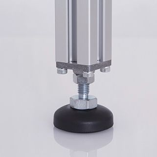 Ножка машины - 5.2x series - Modular Assembly Technology - из стали / для нивелирования