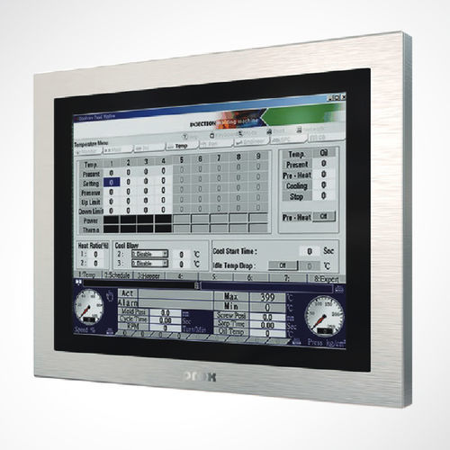 Панельный ПК TFT LCD - SG-S171 - Protech Systems - со светодиодной подсветкой / с емкостным сенсорным экраном PCAP / с резистивным сенсорным экраном на 5 проводах