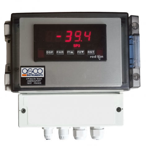 Регистратор данных с дисплеем LCD - MONOSCAN - Asco instruments - цифровой / программируемый / токовая петля