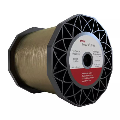 Провод EDM из латуни - TOPAS® PLUS H - Berkenhoff GmbH - с цинковым покрытием / высокоскоростной