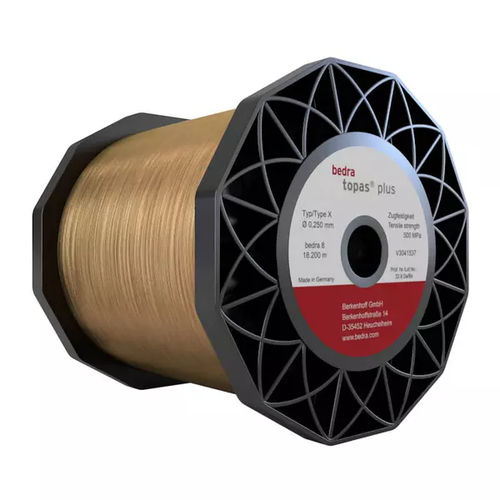 Провод EDM из латуни - TOPAS® PLUS X - Berkenhoff GmbH - с цинковым покрытием / высокоскоростной