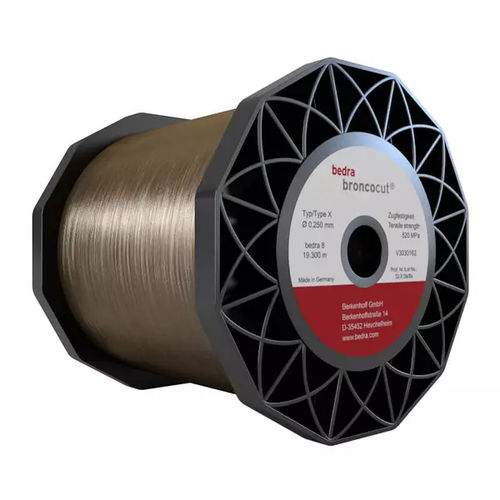 Провод EDM с цинковым покрытием - BRONCOCUT® TYPE X - Berkenhoff GmbH - точный / высокоскоростной