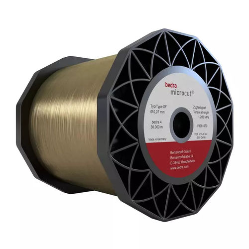 Провод EDM из латуни - MICROCUT® SF - Berkenhoff GmbH - с цинковым покрытием / для микрообработки