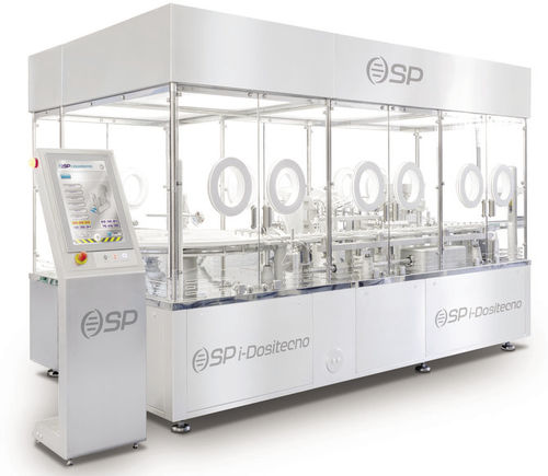 Автоматическая наполнительная машина - i-Dositecno LI Versa-Line&trade; - SP Scientific Products - для резервуаров из стекла / для шприцев / для колб