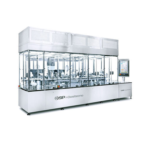 Автоматическая наполнительная/закупорочная машина - i-Dositecno Ophtha-Line&trade; - SP Scientific Products - для фармацевтических продуктов / линейная / промышленная
