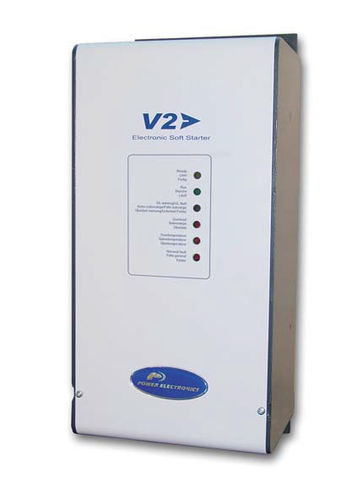 Устройство плавного пуска для двигателя - 2.2 - 37 kW | V2 Series  - Power Electronics - электронное / среднего напряжения