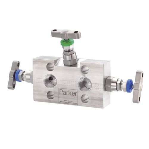 Многоканальный коллектор - H series - Parker Hannifin France SAS - из нержавеющей стали / гидравлический