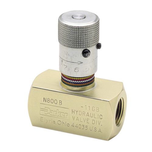 Клапан со сферическим золотником - N series - Parker Hannifin France SAS - с маховиком / с рычагом / блокировки винтом