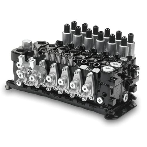 Секционный гидравлический распределитель - L90 - Parker Hannifin France SAS - с выдвижным ящиком / с ручным приводом / с прямым приводом