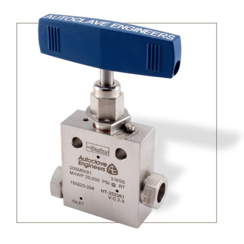 Игольчатый клапан - SM series - Parker Hannifin France SAS - с ручным управлением / пневматический / для регуляции