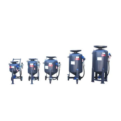 Мобильный пескоструйный аппарат - CSK series - Cetingil Machinery Industry - автоматический / под давлением