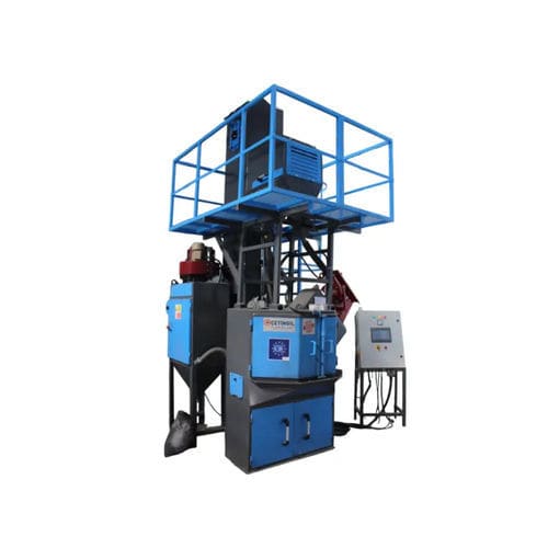 Дробеструйный аппарат с вращающимся барабаном - DTK series - Cetingil Machinery Industry - для толи