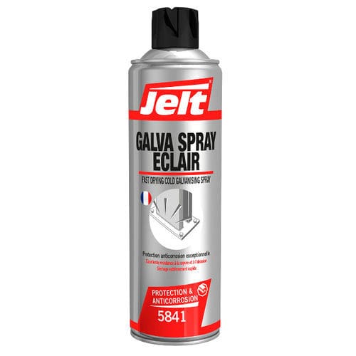 Аэрозоль антикоррозионной защиты - GALVA ECLAIR - ITW Spraytec - оцинкованный электролитическим способом / для металла / с растворителем