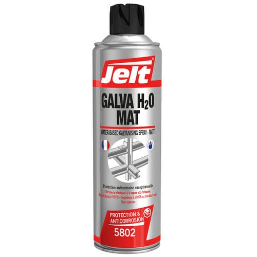 Аэрозоль антикоррозионной защиты - GALVA H2O MAT - ITW Spraytec - оцинкованный электролитическим способом / для металла / большой срок службы