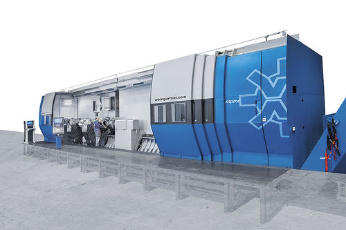 Токарно-фрезерный центр ЧПУ - mpmc  - Weingärtner Maschinenbau - горизонтальный / 5-осный / для стали