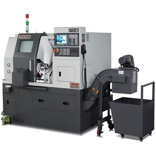 Токарный станок ЧПУ - XYZ CT 65 HD - XYZ Machine Tools - 2 оси / A2-6 / 12 инструментов