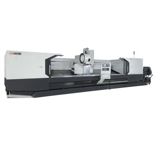 Фрезерный станок с ЧПУ 3 оси - XYZ 8000 TCM	 - XYZ Machine Tools - вертикальный / с подвижной стойкой / BT 40