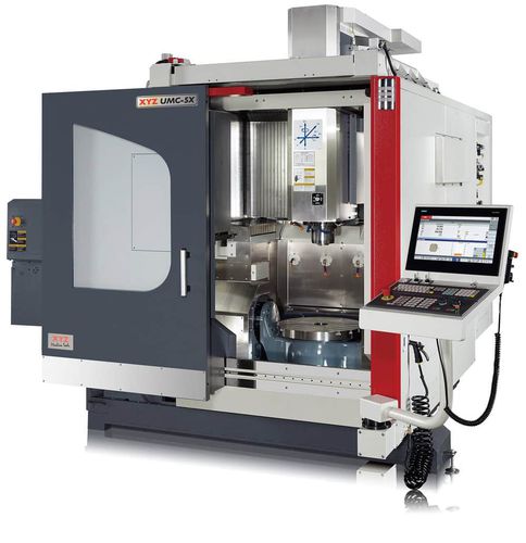 Фрезерный станок с ЧПУ 5 осей - XYZ UMC-5X - XYZ Machine Tools - вертикальный / BT 40 / CAT40