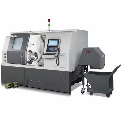 Токарный станок ЧПУ - XYZ TC 400 - XYZ Machine Tools - 2 оси / A2-8 / 12 инструментов