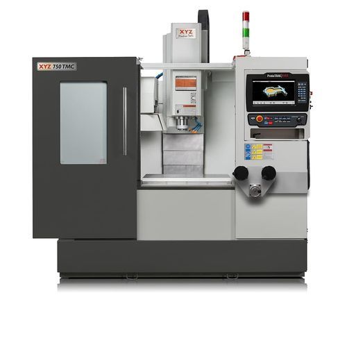 Обрабатывающий центр ЧПУ 3 оси - XYZ 750 TMC	 - XYZ Machine Tools - вертикальный / с поворотным столом / BT 40
