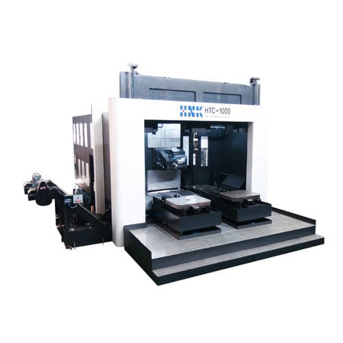 Обрабатывающий центр ЧПУ 5 осей - HTC - HNK Machine Tool - горизонтальный / для титана / с высокой скоростью