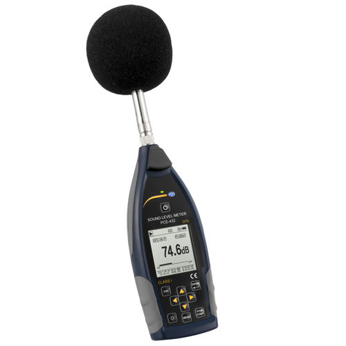 Шумомер интегратор - PCE-432-ICA| GPS - PCE Deutschland GmbH - анализатор / класс 1 / цифровой