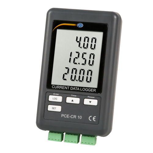 Многоканальный регистратор данных - PCE-CR 10 - PCE Deutschland GmbH - тока / беспроводной / с дисплеем LCD