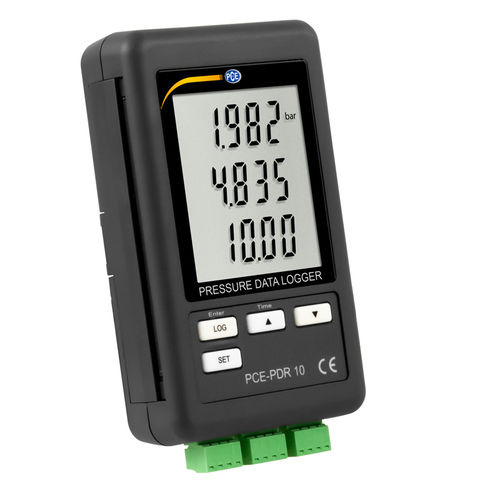 Регистратор данных давления - PCE-PDR 10 - PCE Deutschland GmbH - Modbus / с дисплеем LCD / для контроля